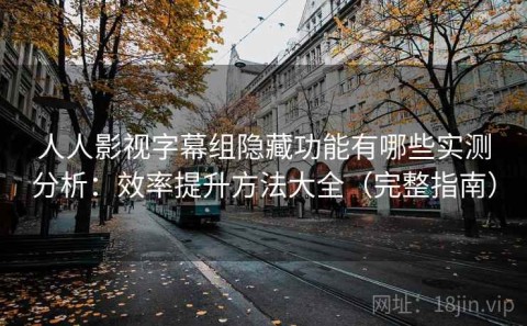 人人影视字幕组隐藏功能有哪些实测分析：效率提升方法大全（完整指南）