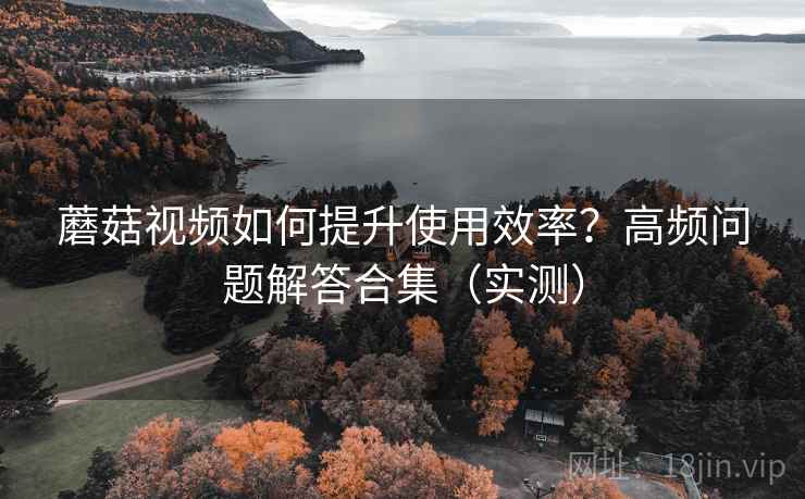 蘑菇视频如何提升使用效率？高频问题解答合集（实测）
