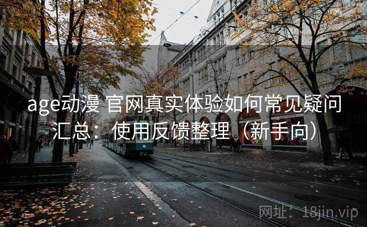 age动漫 官网真实体验如何常见疑问汇总：使用反馈整理（新手向）